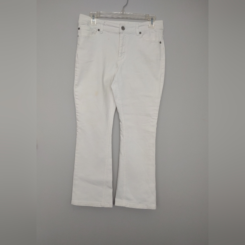 Chico's Platinum Denim Jeans (Sz 0.5 Short=6-8)